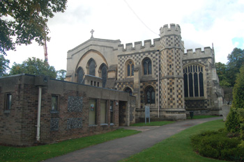 Saint Mary's from the east September 2009